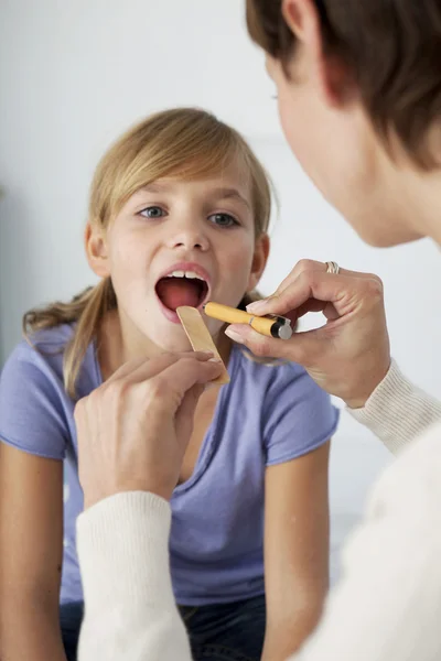 ENT, CHILD — Stock Photo, Image