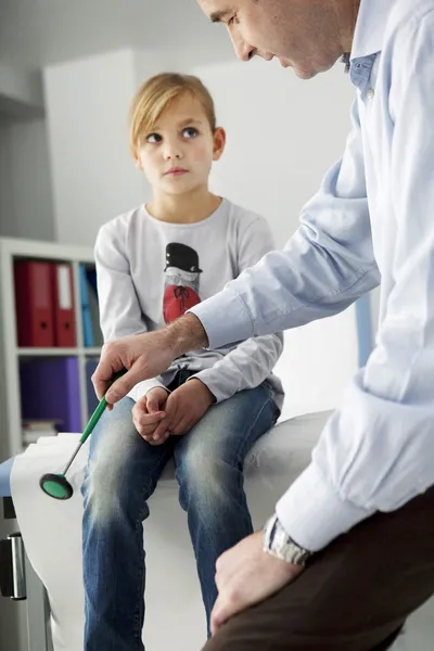 Odblask symptomatologii dziecko — Zdjęcie stockowe