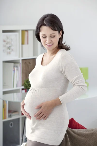 Mujer embarazada. — Foto de Stock