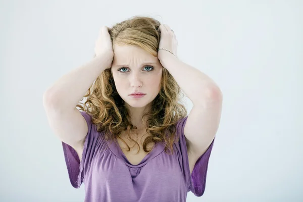 Portret van een vrouw — Stockfoto