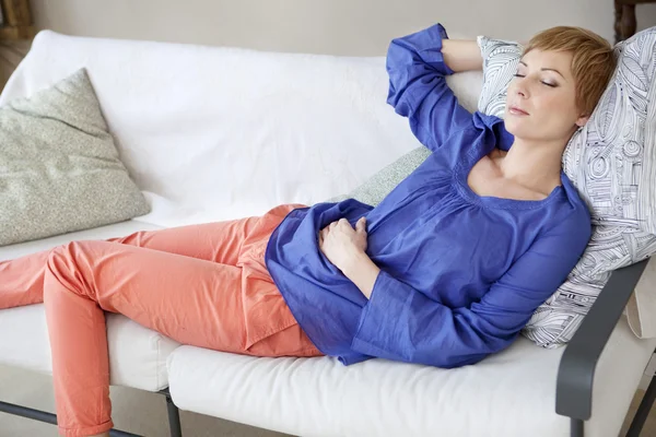 WOMAN RESTING — Stock Photo, Image