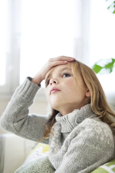 SICK CHILD — Stock Photo, Image