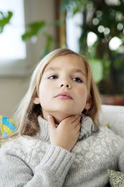 SICK CHILD — Stock Photo, Image