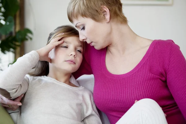 SICK CHILD — Stock Photo, Image