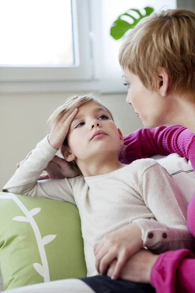 SICK CHILD — Stock Photo, Image