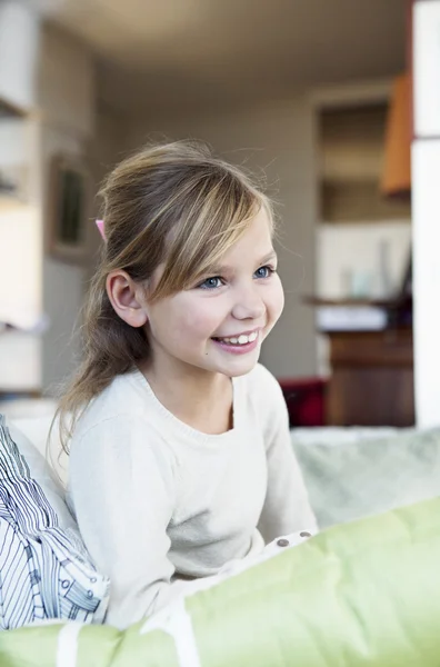 CHILD INDOORS — Stock Photo, Image