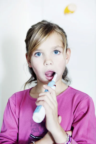 DENTAL HYGIENE,  CHILD — Stock Photo, Image