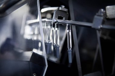 Pharmaceutical industry, manufacture of injectable preparations (pre-filled syringes).