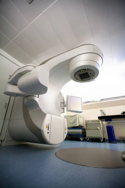 Device Radiotherapeutic Treatment Allowing Stereotaxic Radiotherapy Monitoring Tumor Irradiation — Foto Stock