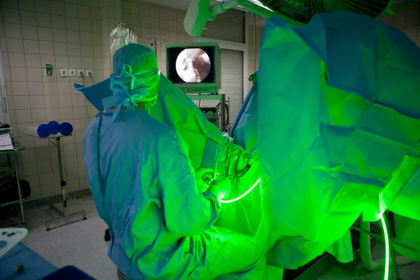 Laser Surgery Treatment Benign Prostatic Hyperplasia — Foto de Stock