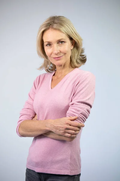 Retrato Uma Mulher — Fotografia de Stock