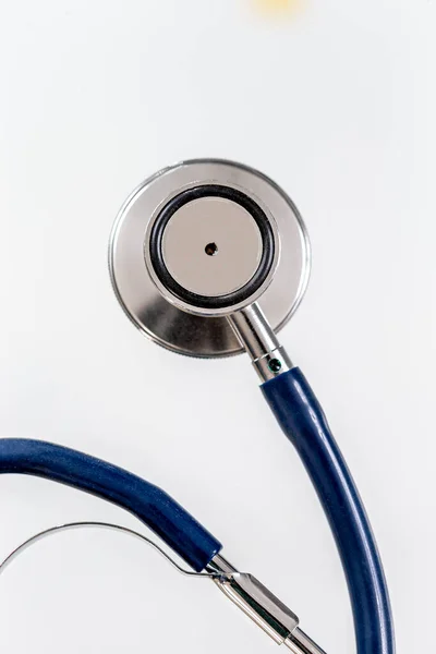 Close Stethoscope Symbol Health Isolated White Background — Fotografia de Stock