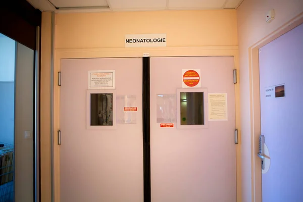 Level Neonatal Department Haute Savoie Hospital — Stockfoto