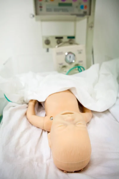 Simulation Session Mannequin Aiming Reproduce Very Realistic Clinical Situations —  Fotos de Stock