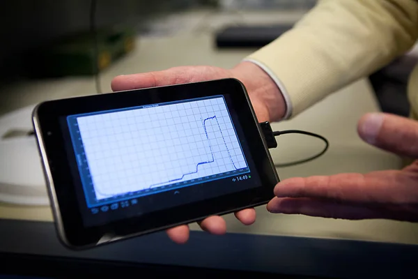 Monitoring Human Metabolism Implant Equipped Bio Sensors Capable Detecting Molecules — Stok fotoğraf
