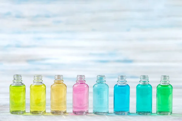Line Cosmetics Alternative Body Care Essential Oils Herbal Therapy Aromatherapy — Fotografia de Stock