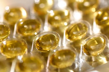 Omega 3. close-up view