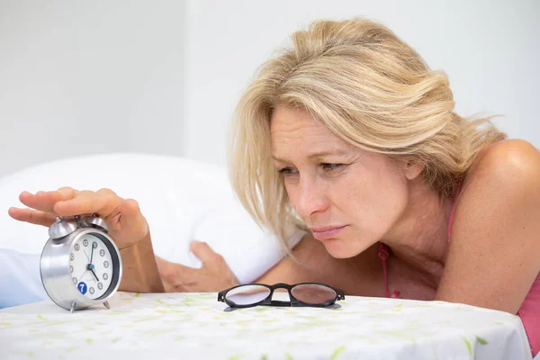 Woman Sleeping Disorder — Stock Photo, Image