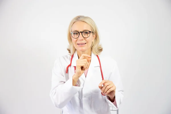 Female Doctor Her Fifties — Stock fotografie