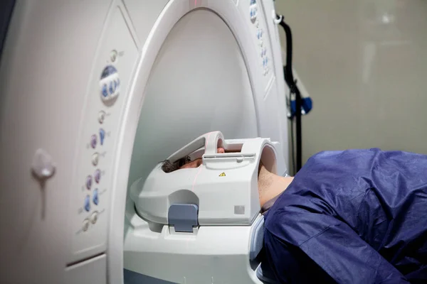 Mri Magnetic Resonance Imaging Skull — Stockfoto