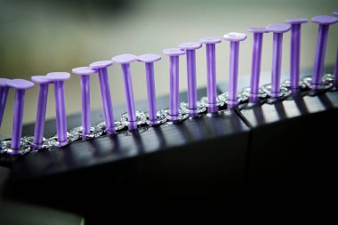 Pharmaceutical industry, manufacture of injectable preparations (pre-filled syringes).