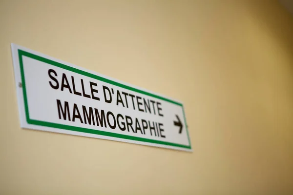 Mammography Signaling Radiology Department Hospital — Foto Stock
