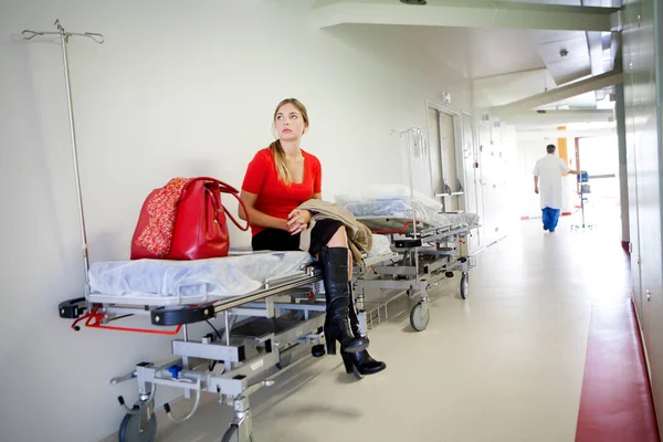 Hospital Waiting Medical Concept — Foto Stock