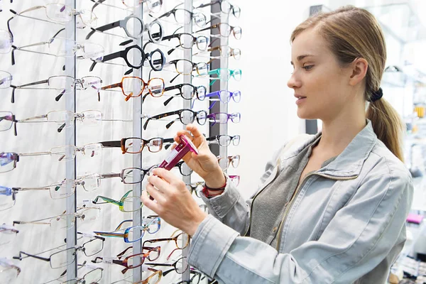 Optician Woman Conceptual Photo —  Fotos de Stock