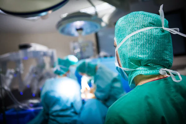 Операционная Больницы Роботом Хирургом — стоковое фото