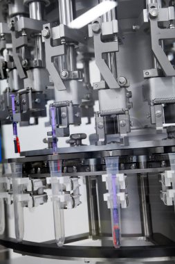 Pharmaceutical industry, manufacture of injectable preparations (pre-filled syringes).