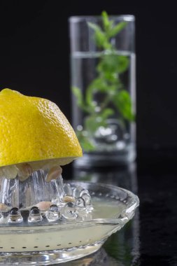 Lemon. close-up view