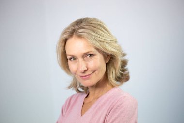 Bir kadın portresi.