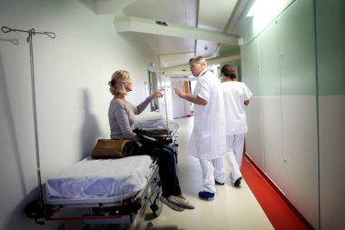 EMERGENCY CASE, HOSPITAL healthcare and medical concept