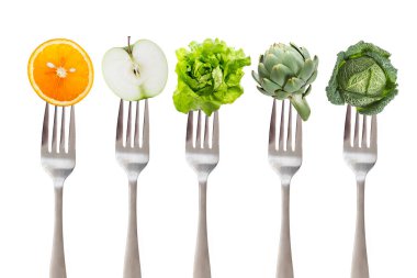 5 fruit and vegetables.
