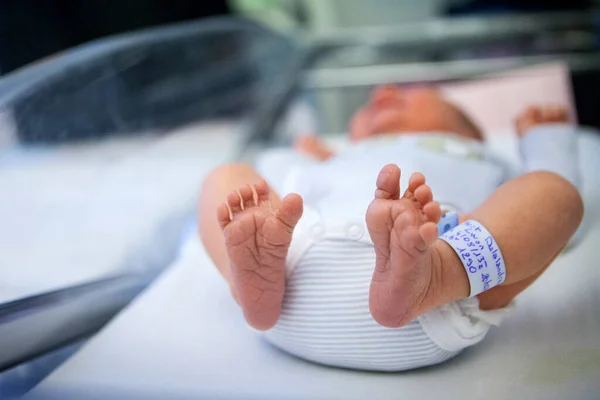 Twee Dagen Oud Pasgeboren Baby — Stockfoto