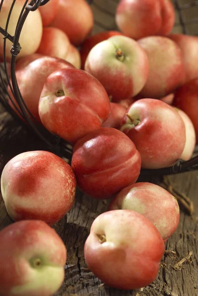 Nectarines Close View — Stock Fotó