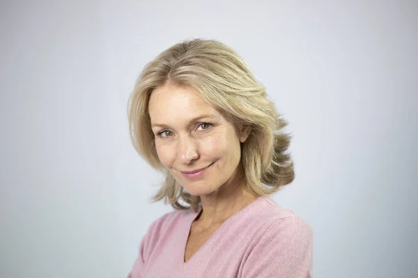 Retrato Uma Mulher — Fotografia de Stock