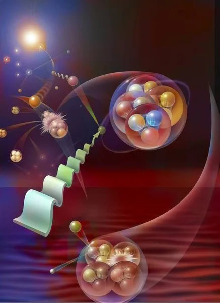 Quantum physics: the strange world of particles.