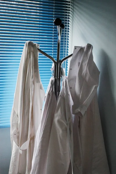 White Coats Close View — 图库照片