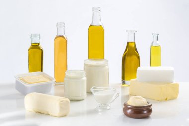 Fats. close-up view