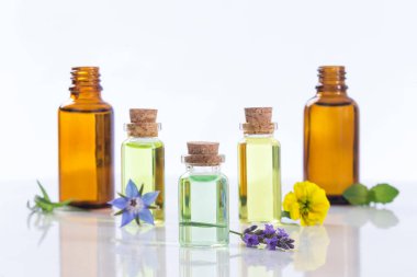 Aromatherapy isolated on white background