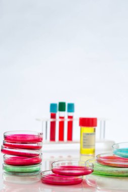 Analysis laboratory. close-up view