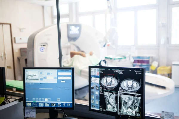 Scanner Hospital Radiology Department — Stockfoto