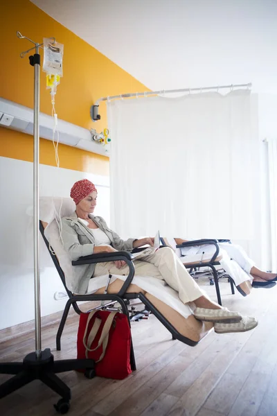 Ambulatory Chemotherapy Healthcare Medical Concept — Foto Stock