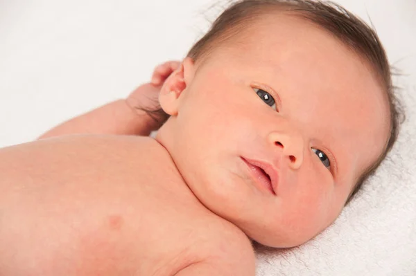 Baby Boy Week Old — Fotografie, imagine de stoc