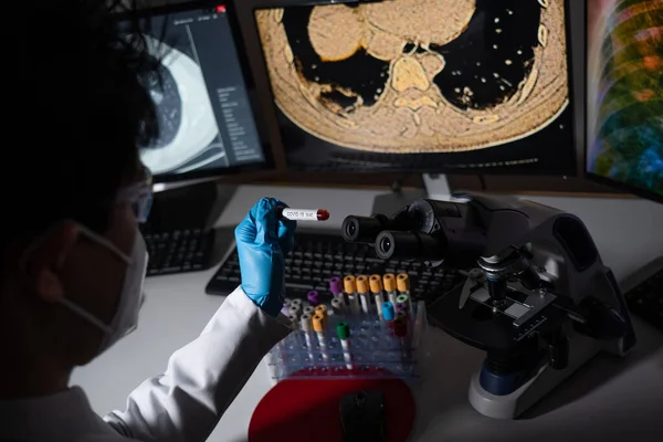 Blood tests for Covid-19 screening and X-ray or CT images of infected patients.