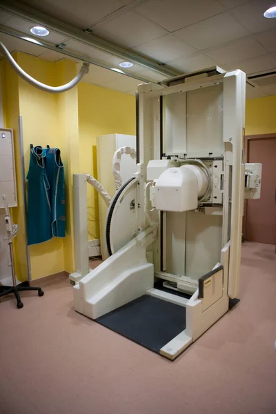 Ray Machine Medical Imaging Department Hospital — 图库照片