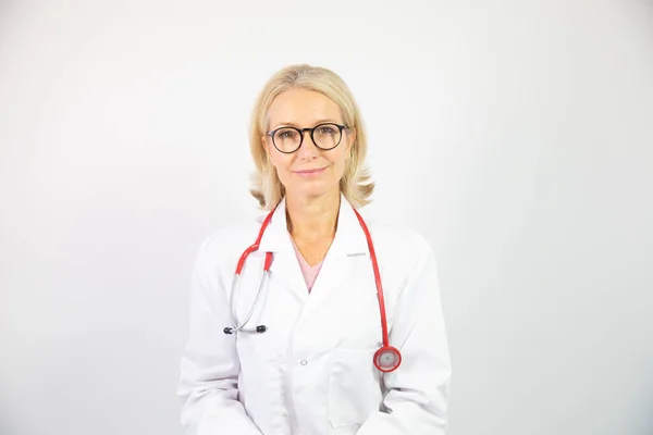 Female Doctor Her Fifties — Stock fotografie