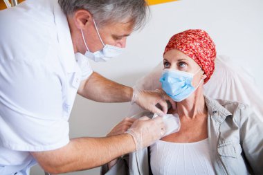 AMBULATORY CHEMOTHERAPY healthcare and medical concept
