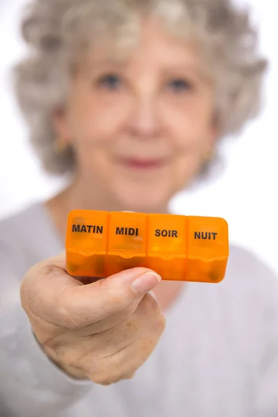 Daily Pill Box Close — Photo